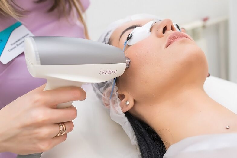 ṣiṣe ilana isọdọtun awọ laser